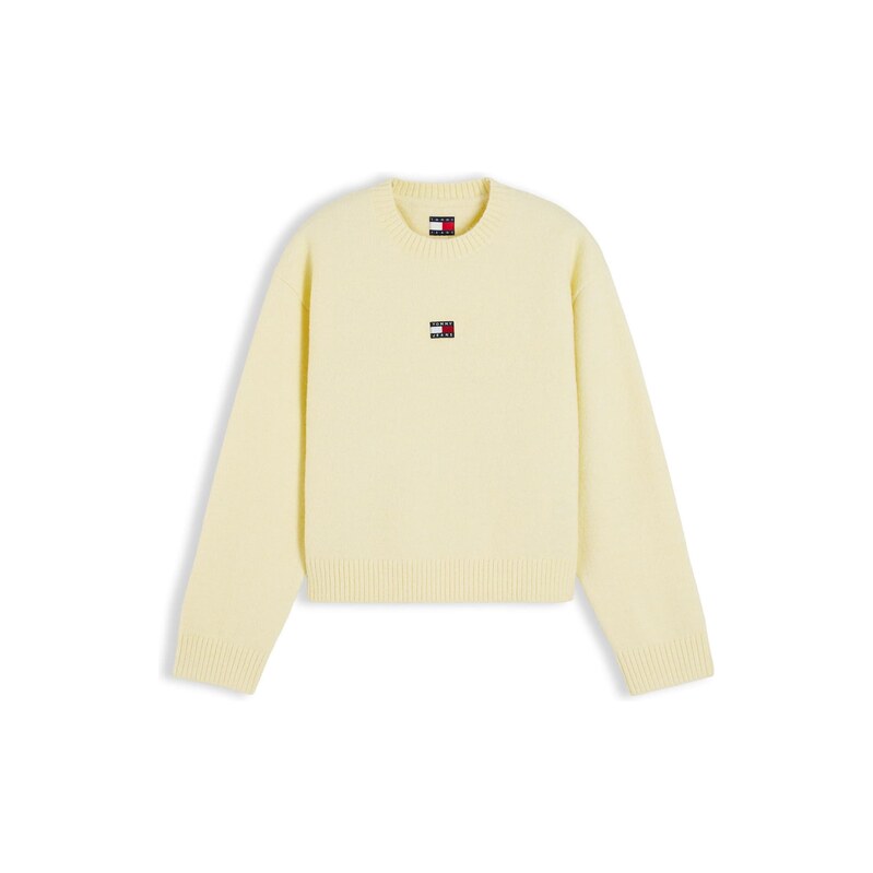 Tommy Jeans Svetr světle žlutá