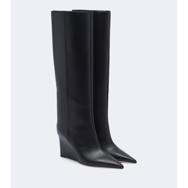 Jimmy Choo Blake leather knee-high boots