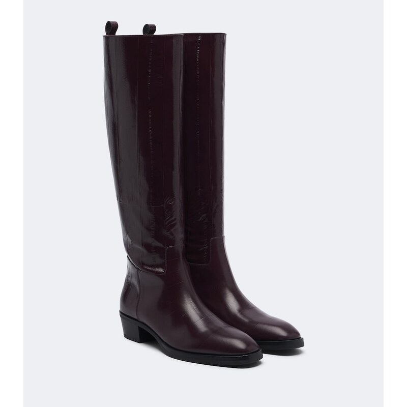 Jimmy Choo Mave leather knee-high boots