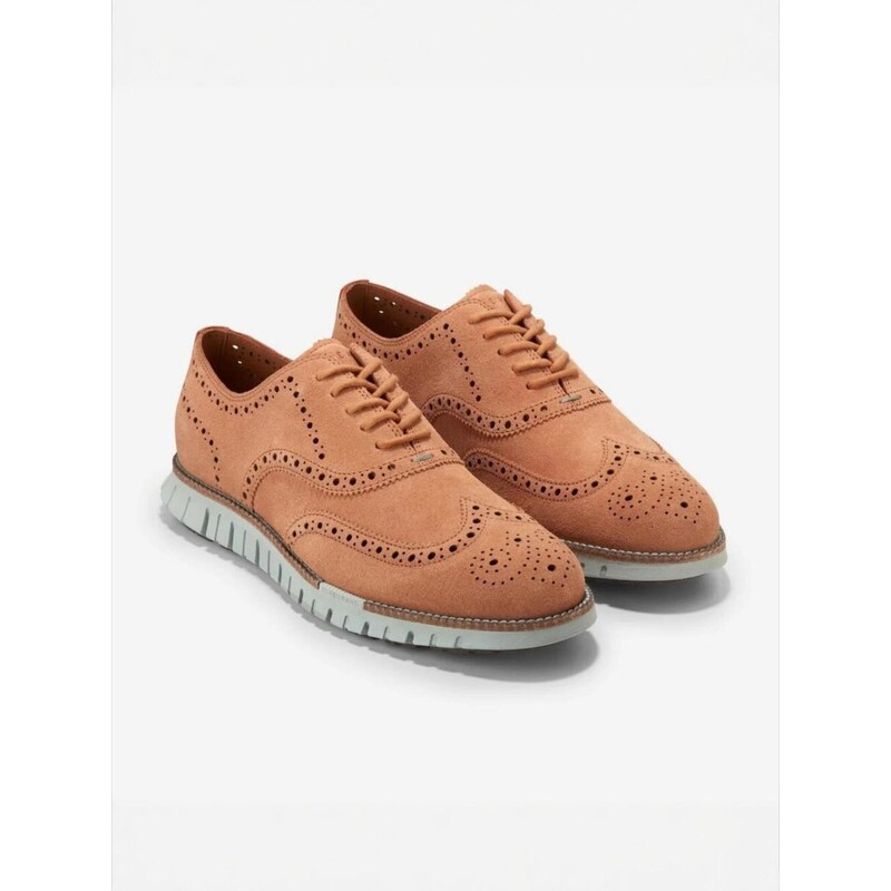 Cole Haan Šněrovací boty ZG RMSTD STITCH WING meruňková / jasně