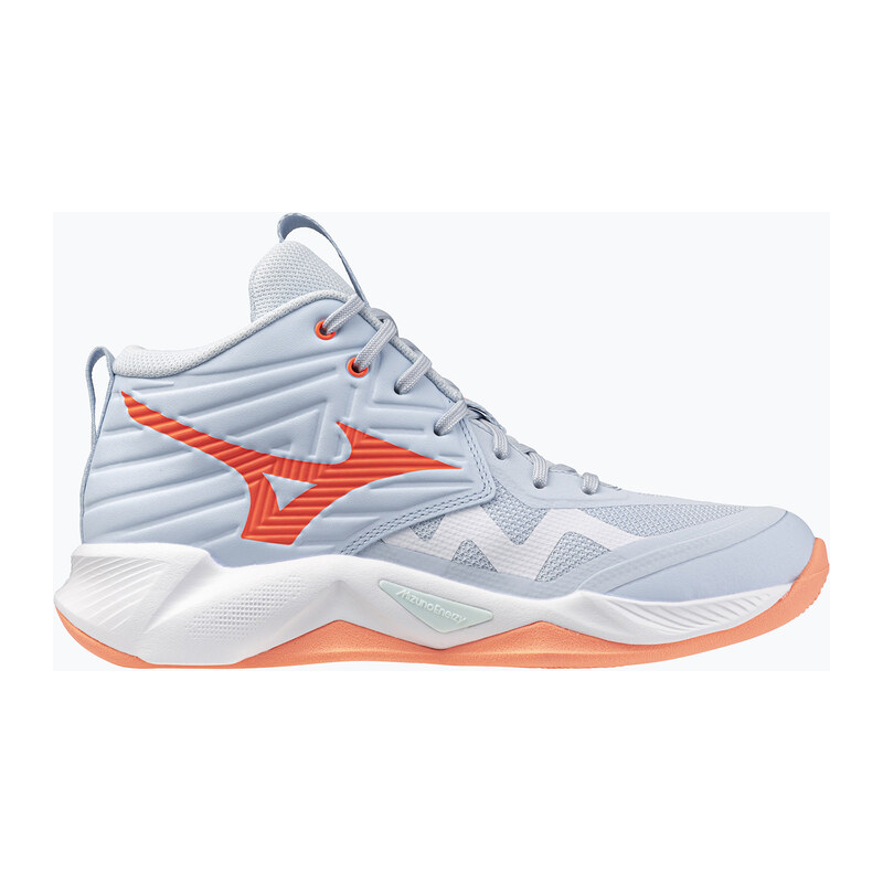 Dámské volejbalové boty Mizuno Wave Momentum Pro Mid blue finch