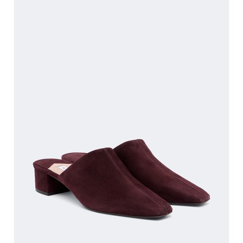 Aquazzura Colbert suede mules