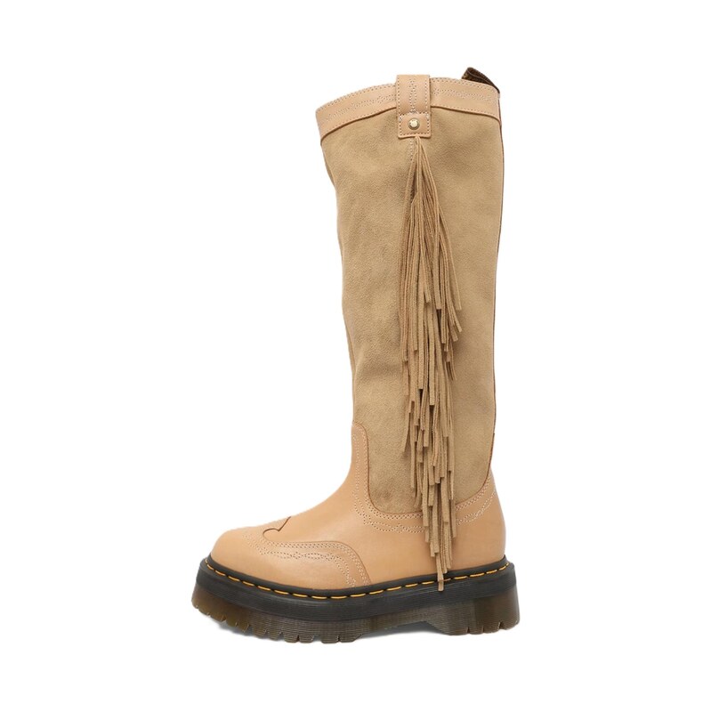Dr. Martens Kozačky Fringe Hi béžová