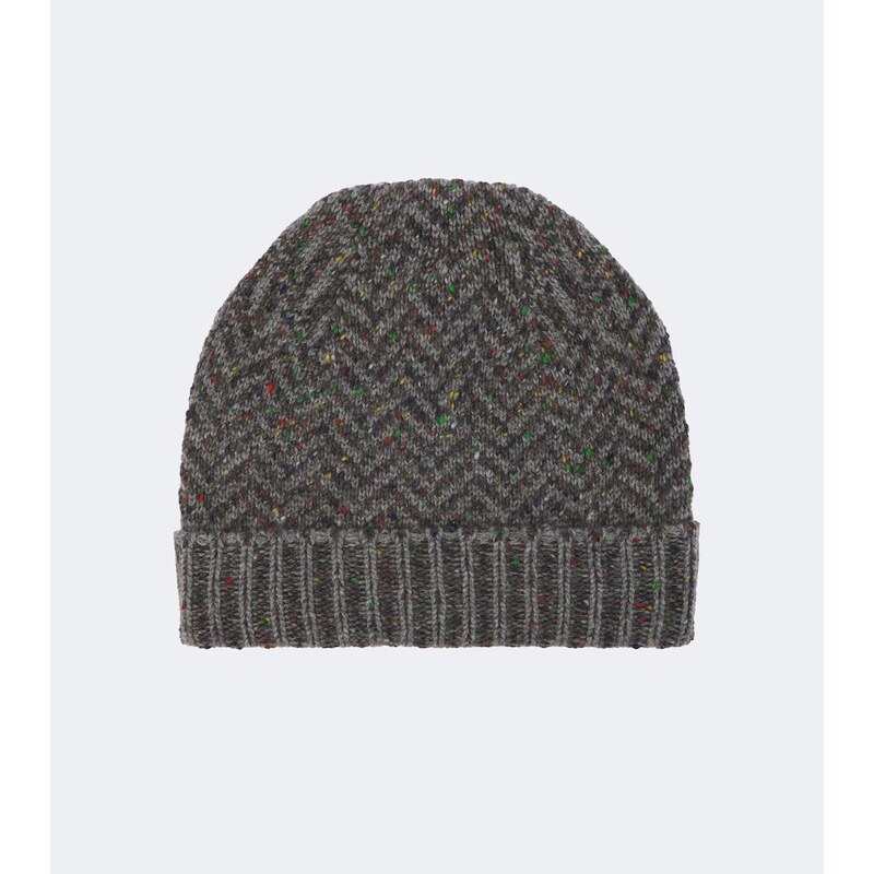Gabriela Hearst Porta herringbone cashmere beanie