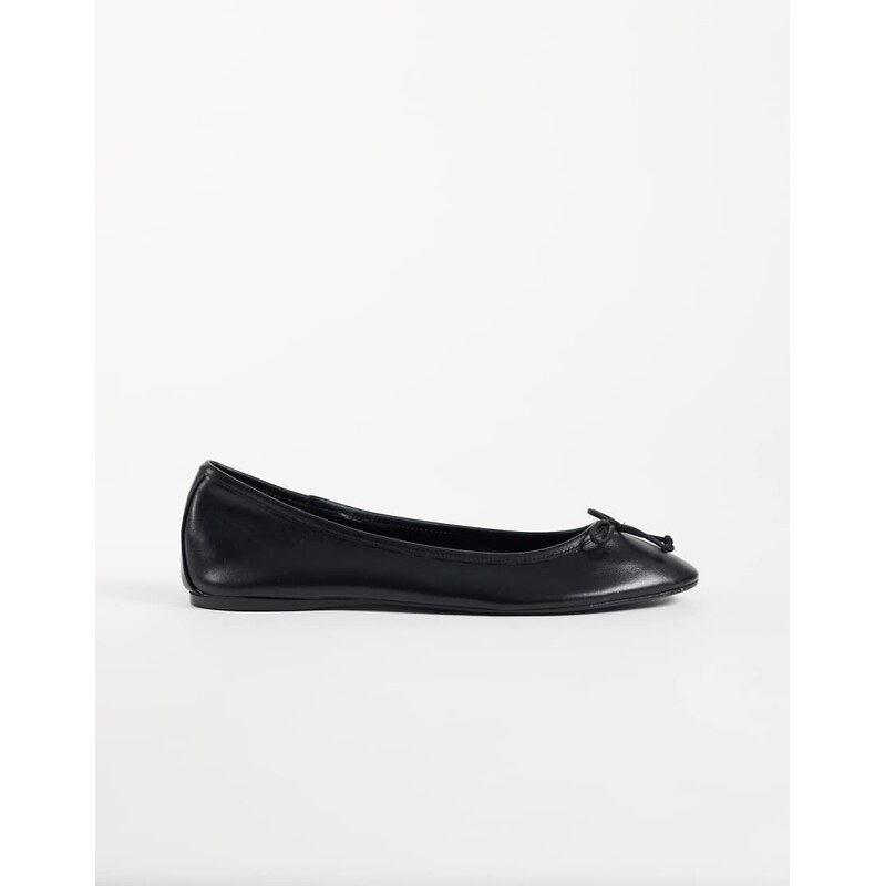 Mango classic ballet flat in black