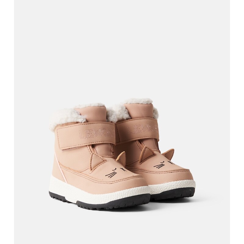 Liewood Barley teddy-lined boots