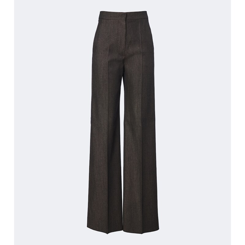 Max Mara Virgin wool wide leg pants