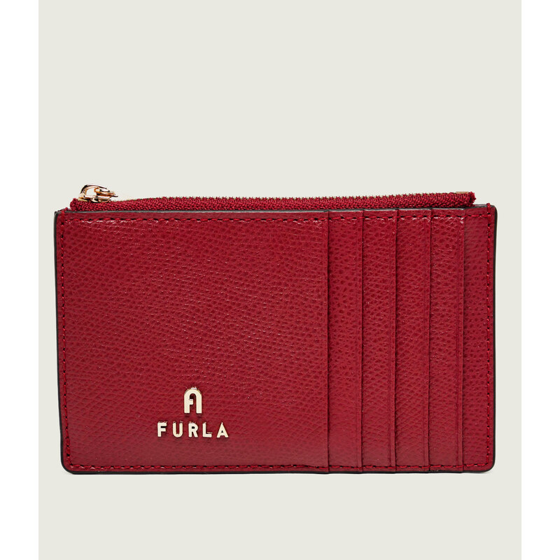 Furla Kožené pouzdro na karty Furla Camelia