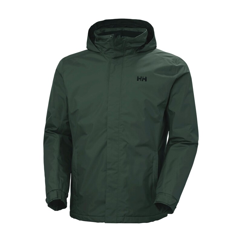 HELLY HANSEN Outdoorová bunda DUBLINER tmavě zelená