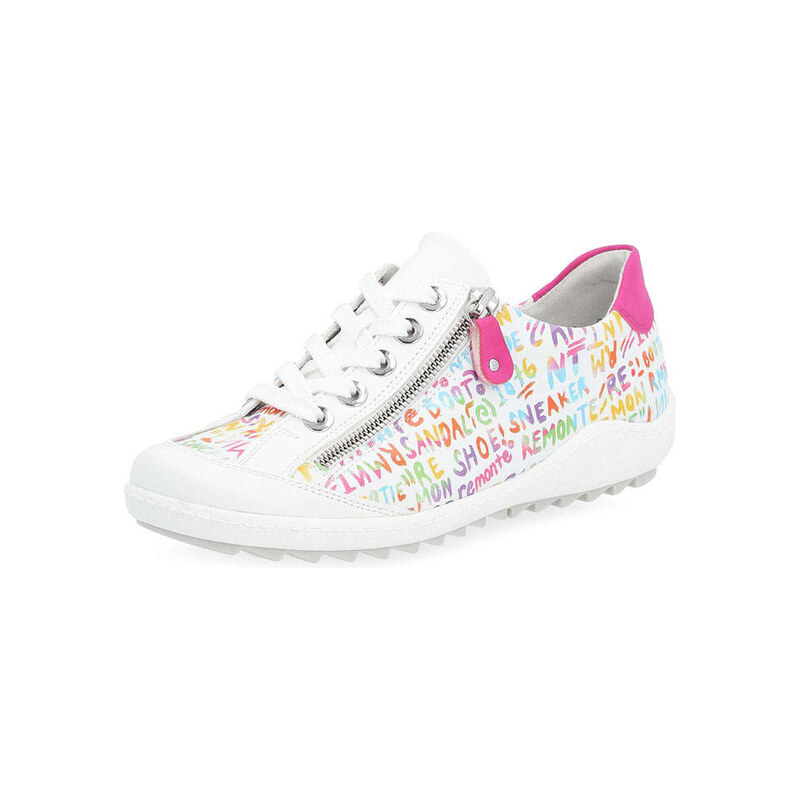 Tenisky remonte Weiß/ Pink 3691315