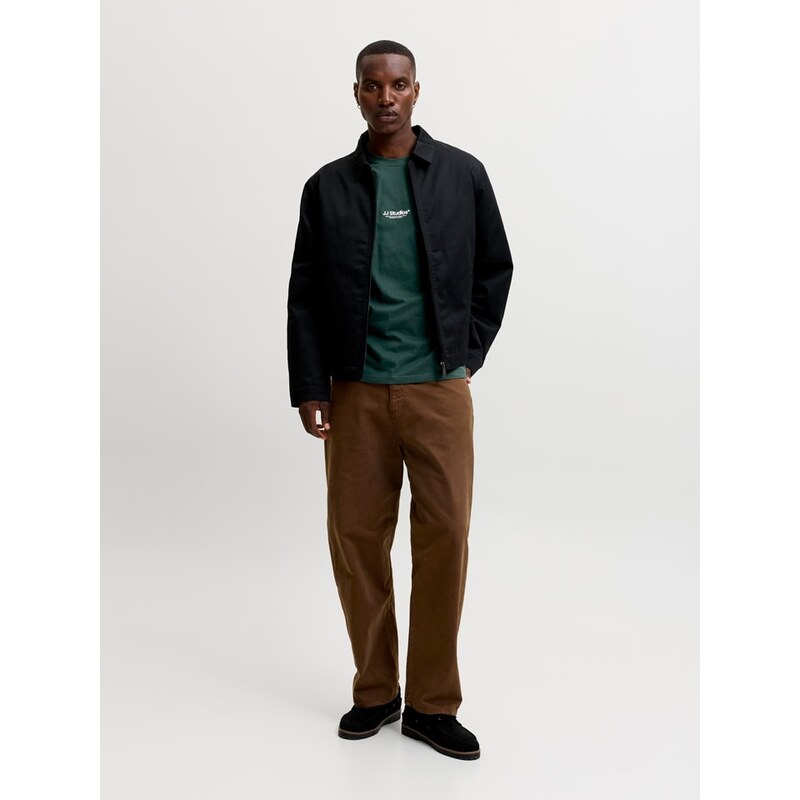Tričko Jack & Jones Dunkelgrün 9690746