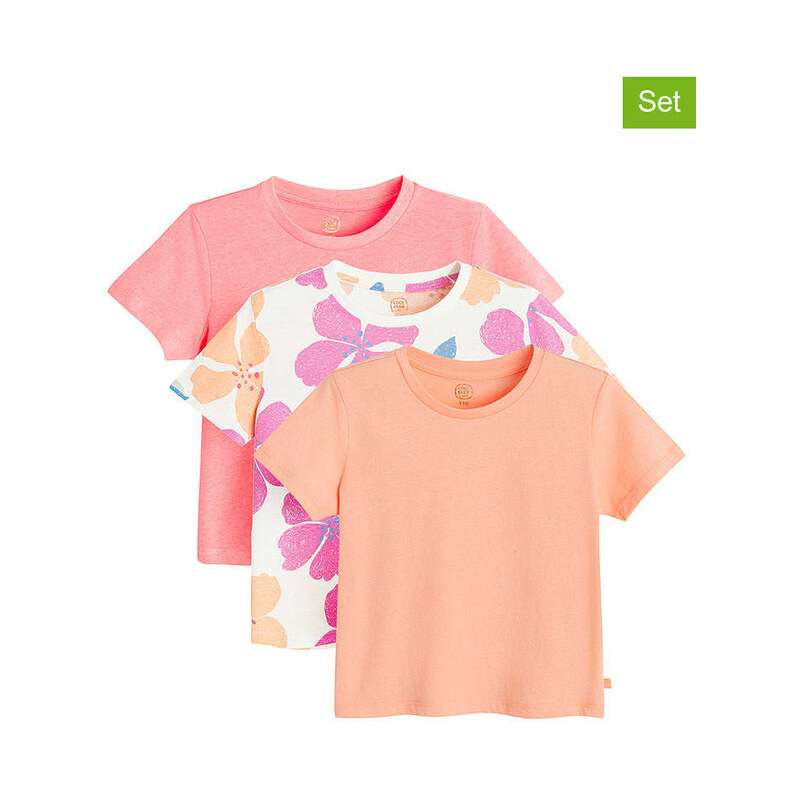 Tričko COOL CLUB Weiß/ Rosa/ Orange 4423843
