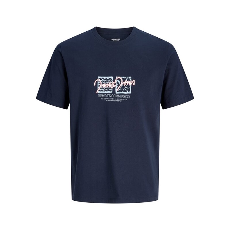 Tričko Jack & Jones Dunkelblau 7437066