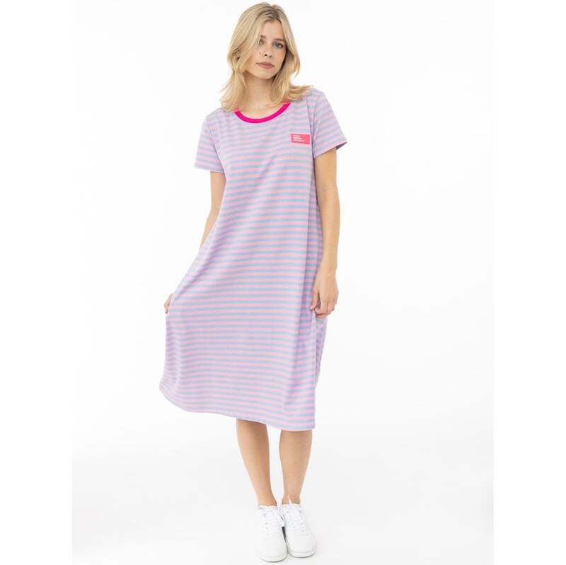 Šaty Zwillingsherz Rosa/ Hellblau 6234761