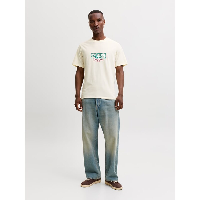 Tričko Jack & Jones Creme 869926