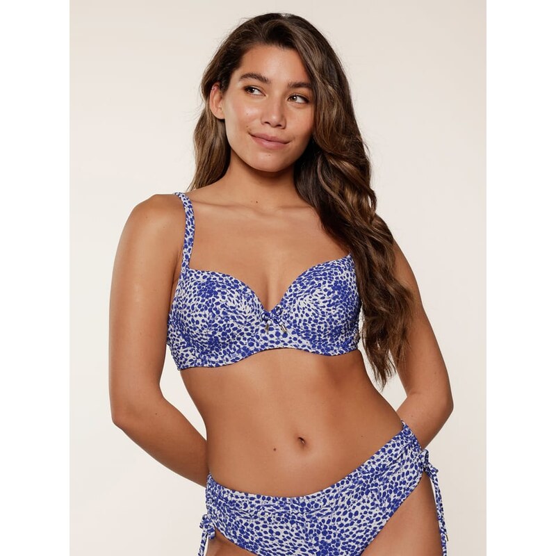 Plavky Linga Dore Blau/ Weiß 2149559