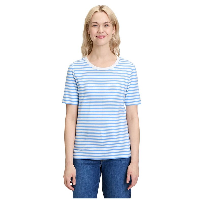 Tričko BETTY & CO Hellblau/ Weiß 3437469