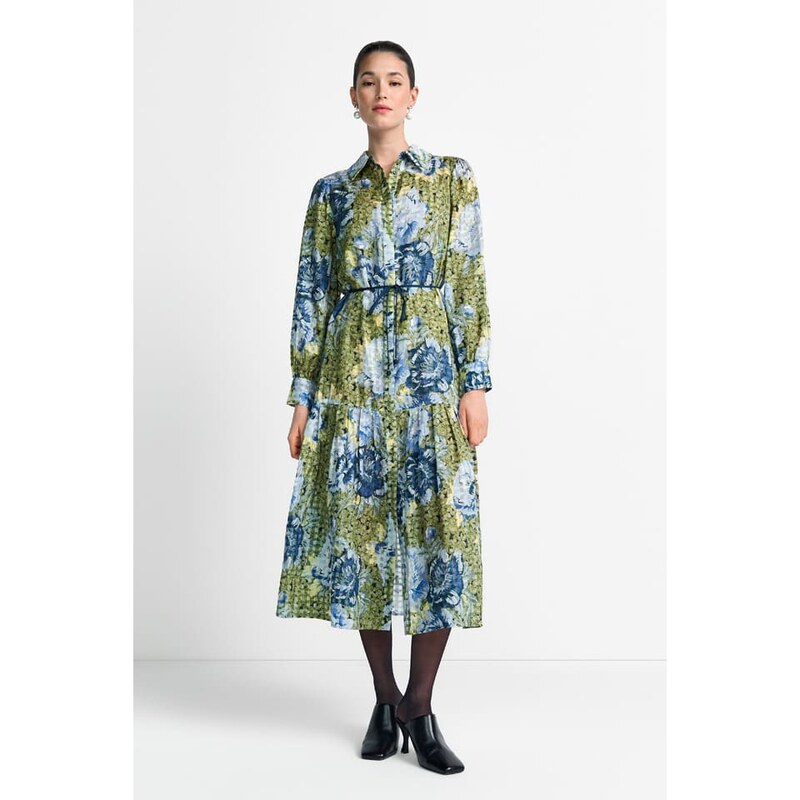 Šaty Rich & Royal Grün/ Blau 4384901