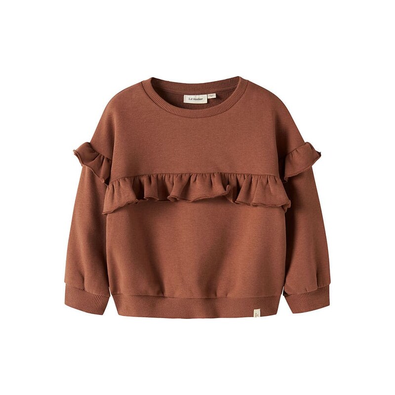 Dětská mikina Lil Atelier Hellbraun 8431784