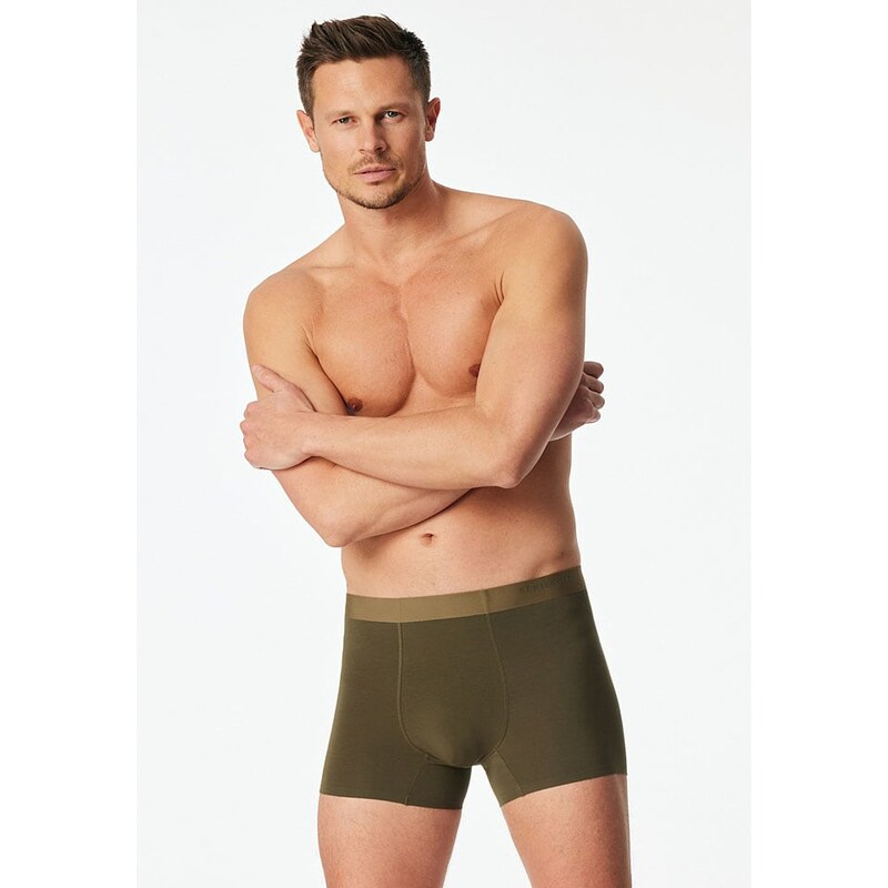 Boxerky Schiesser Oliv 1277768