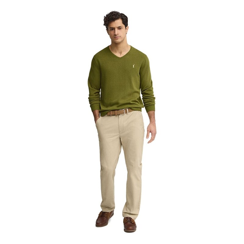 Svetr Polo Club Khaki 8298234