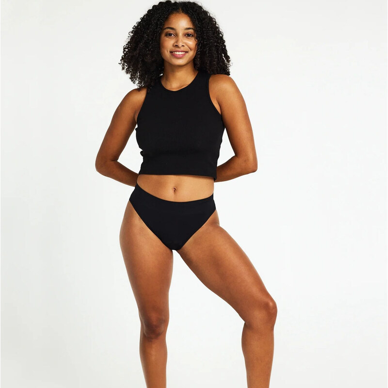 Menstruační kalhotky Modibodi ModiComfort Seamless Hi-Leg Brief