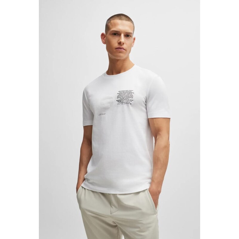Tričko Hugo Boss Underwear Weiß 342246