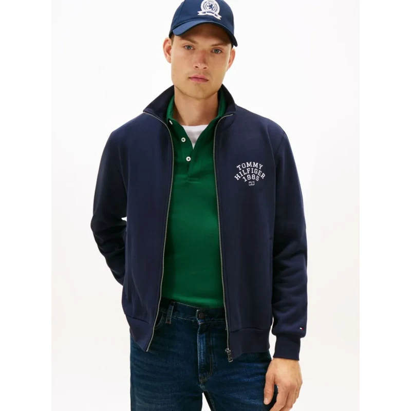 Tommy Hilfiger pánský tmavě modrý svetr