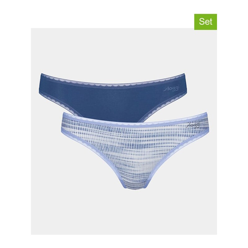 Kalhotky Sloggi Hellblau/ Blau 947611
