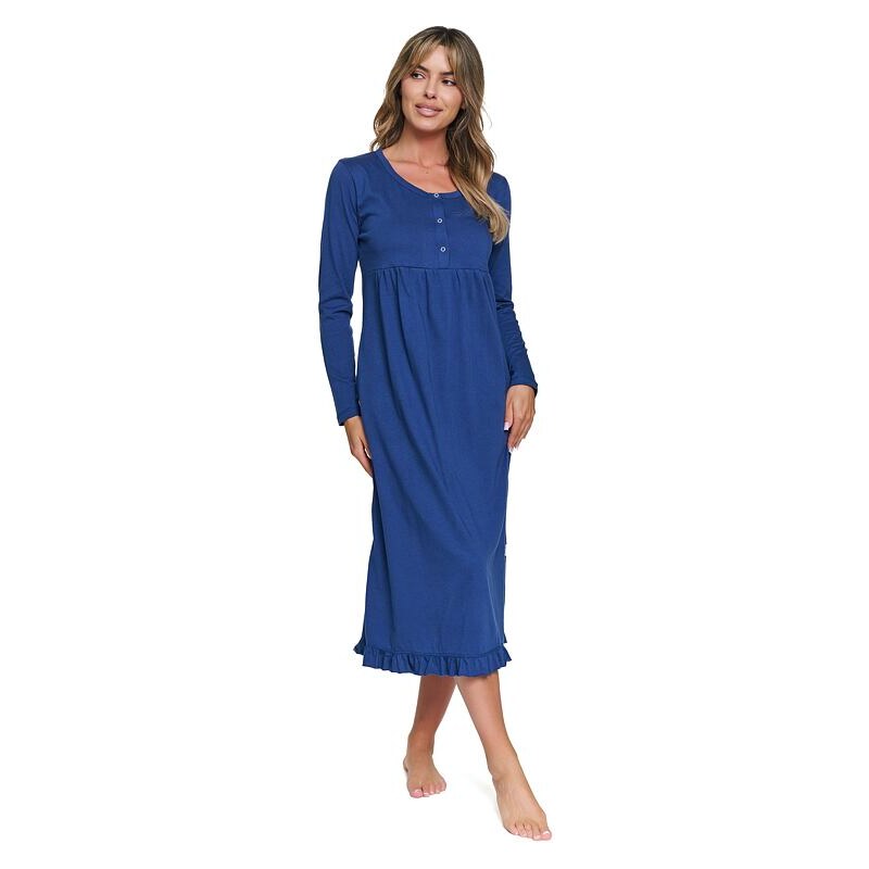 DN Nightwear Dlouhá noční košile Debie modrá