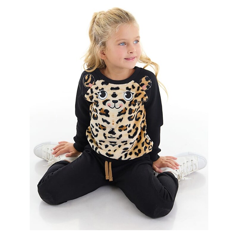Dětská mikina Denokids Schwarz/ Beige 6802767