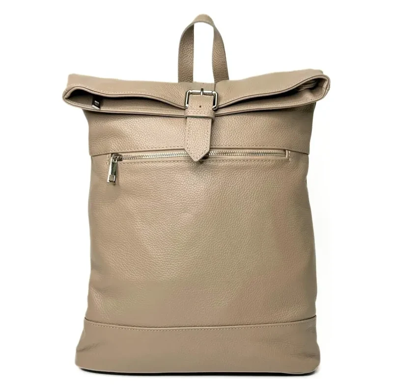 Lumera Kožený batoh Milano taupe