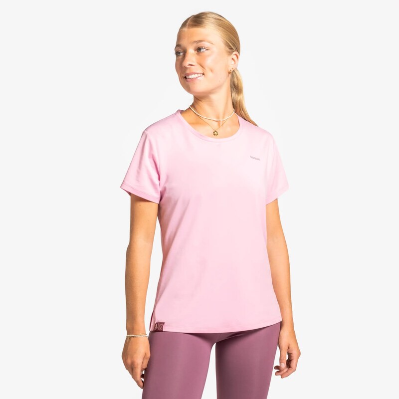 KIPRUN Dámské prodyšné běžecké tričko Move in pink