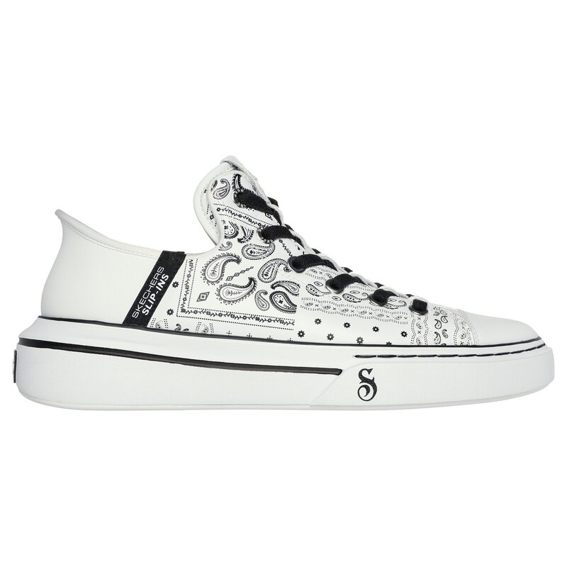 Skechers Muži Premium Leather Slip-ins Snoop One - Double G