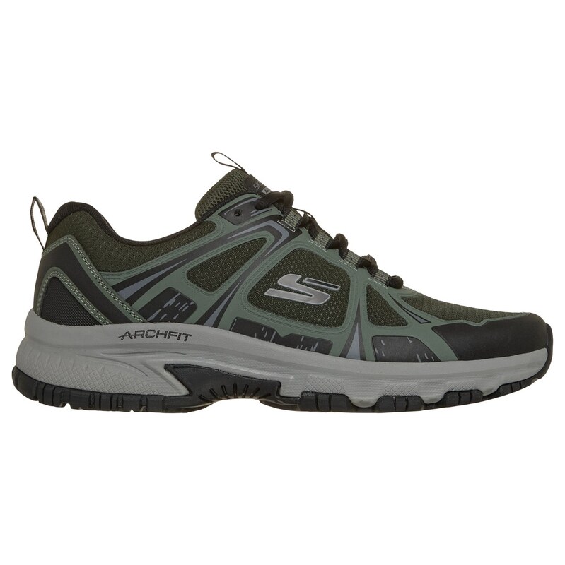 Skechers Muži Arch Fit Hillcrest Teniska v Zelený, Velikost 44,
