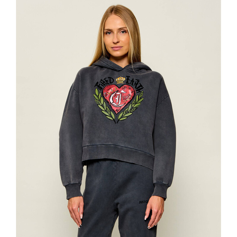 Just Cavalli Mikina Fired Heart | Relaxed fit