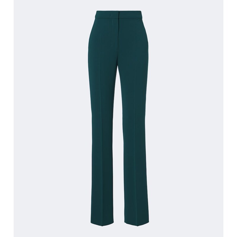 Max Mara Elegante cady staight-leg pants