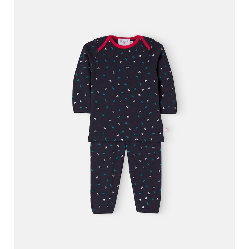 Bonpoint x Maison Kitsuné printed cotton T-shirt and pants set