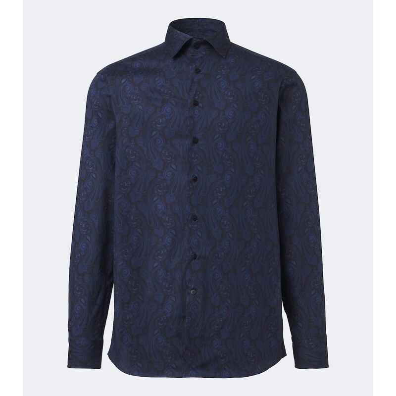 Etro Paisley cotton-blend poplin shirt