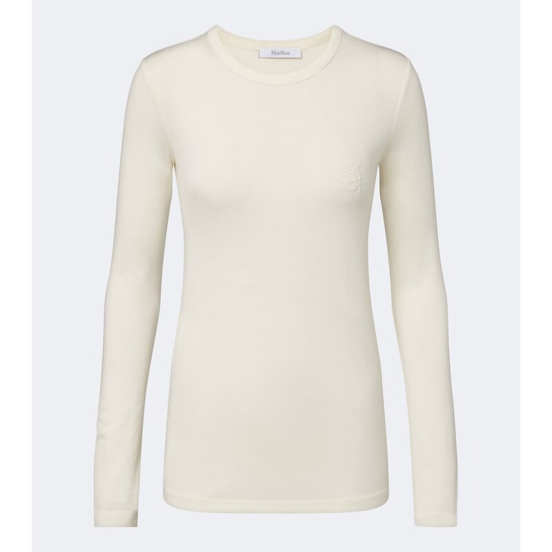 Max Mara Virgin wool jersey top