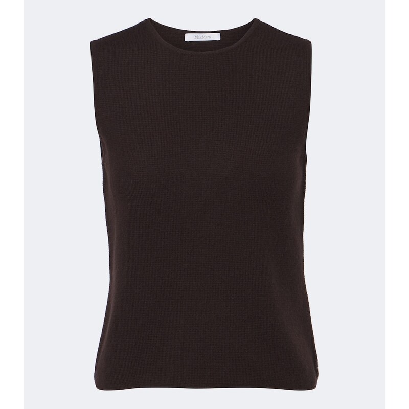 Max Mara Wool and cashmere sweater vest