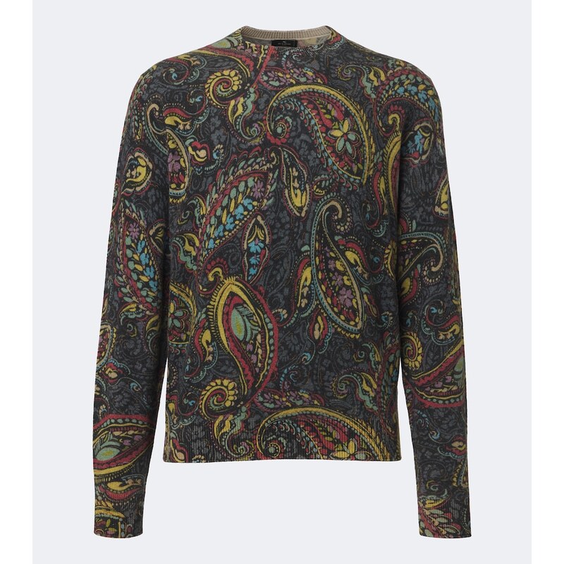 Etro Paisley wool sweater