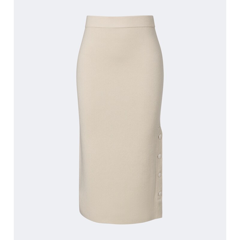 Max Mara Wool and cashmere midi skirt