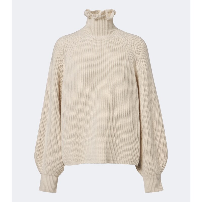 Max Mara Ribbed-knit wool and cashmere sweater