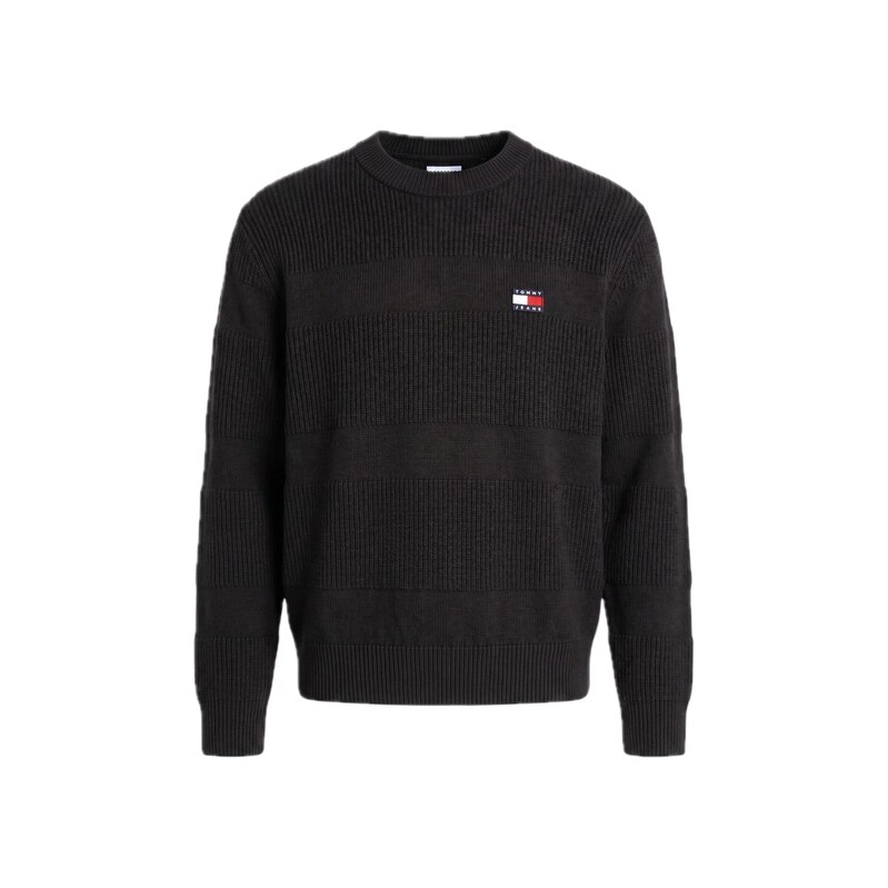 Tommy Jeans Svetr kaštanově hnědá