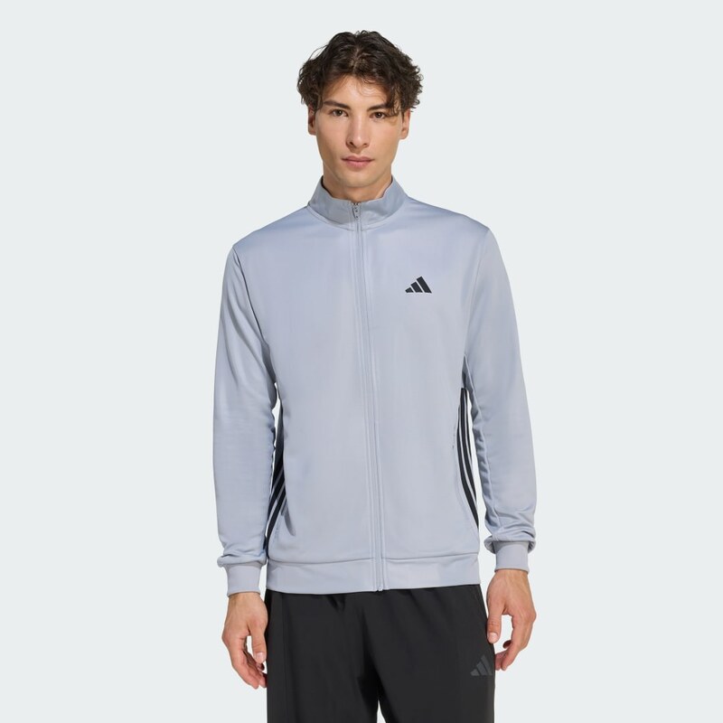 Adidas WORKOUT ESSENTIALS ALL-SET 3-STRIPES KNIT TRACK TOP