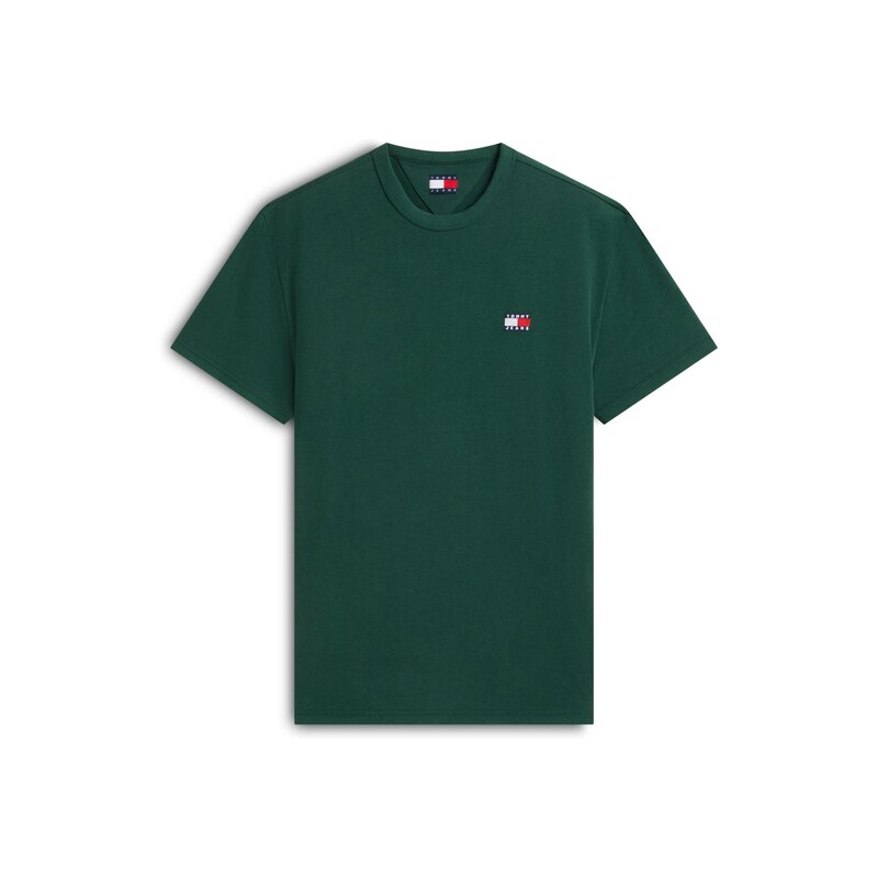 Tommy Jeans Tričko tmavě zelená