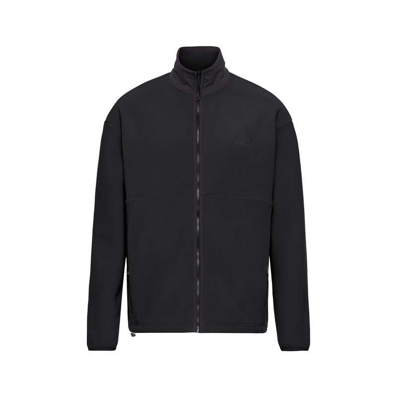 JACK WOLFSKIN Funkční fleecová mikina SUMETRO FZ černá