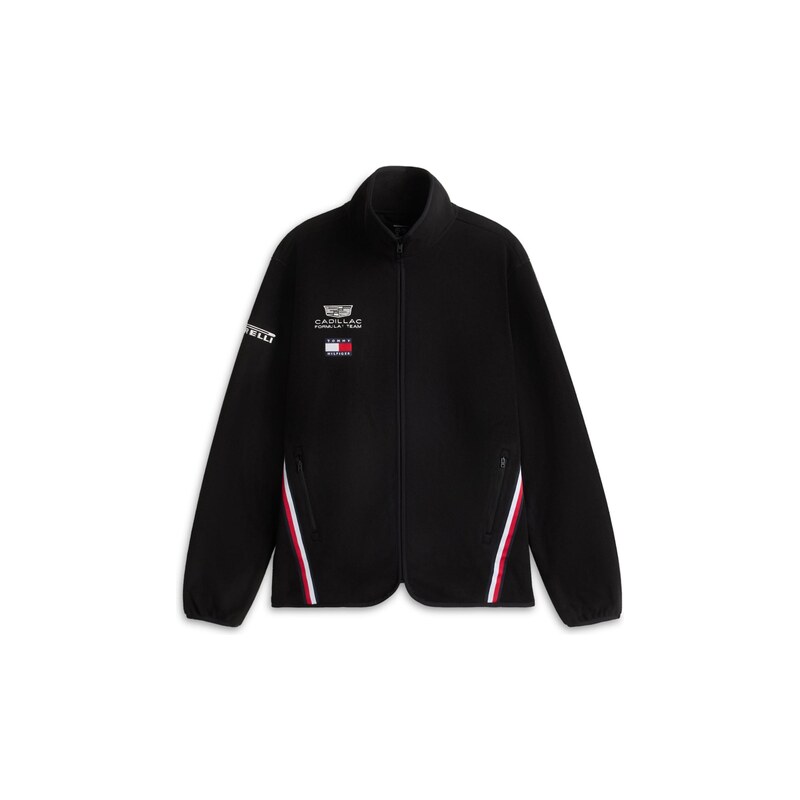 TOMMY HILFIGER Mikina TH X CF1 Replica tmavě modrá / červená /