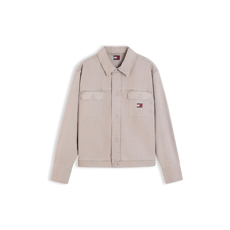 Tommy Jeans Přechodná bunda ESSENTIAL režná